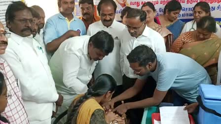 Polio Drops Camp in Mayiladuthurai