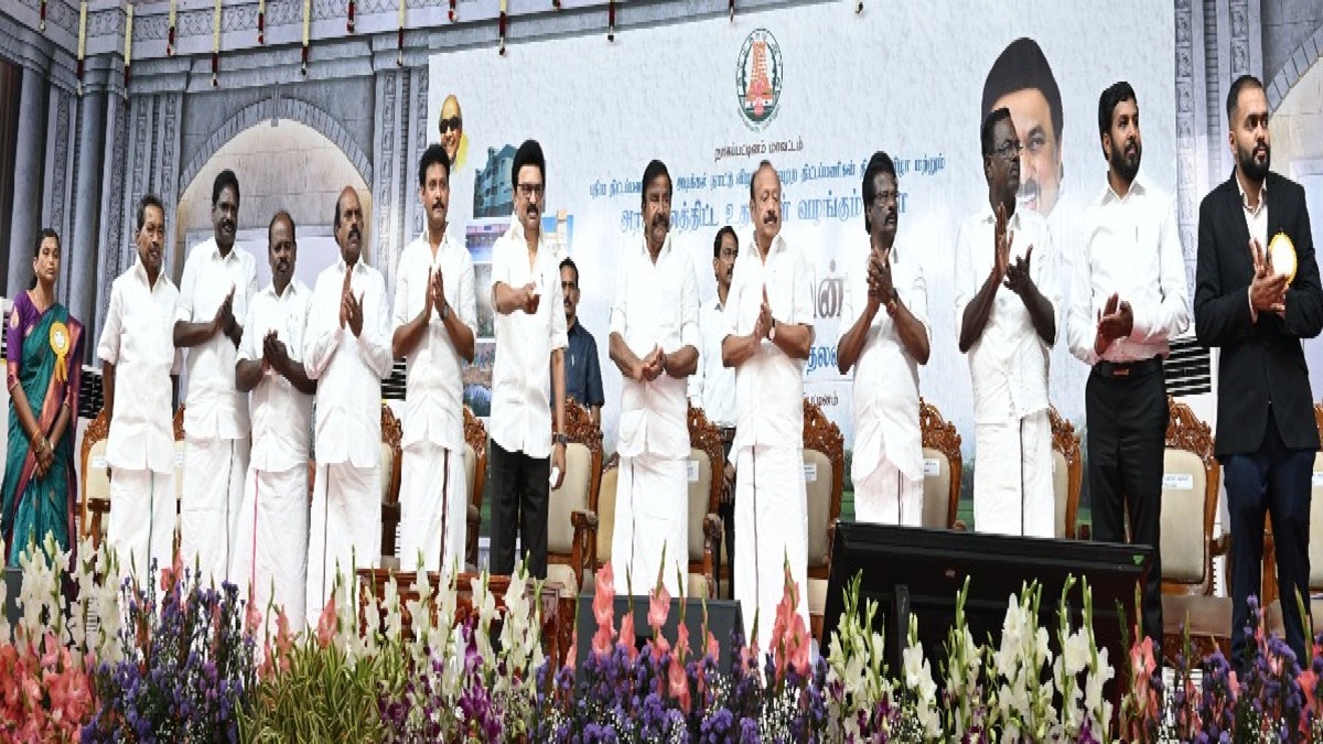புதிய திட்டங்களை தொடங்கி வைத்த முதலமைச்சர் மு.க.ஸ்டாலின்