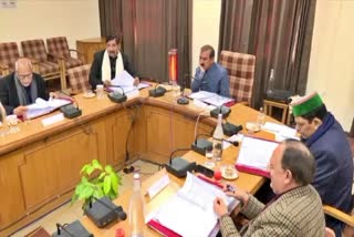 HIMACHAL CABINET MEETING