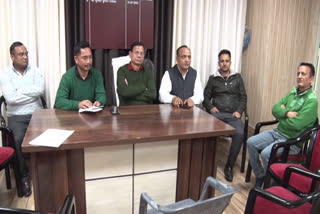 Office bearers of Uttarakhand Secretariat Association