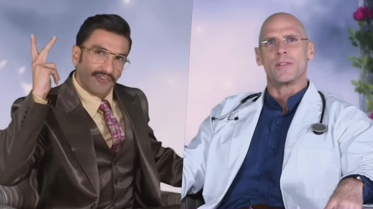Ranveer Singh Teams up With Johnny Sins Again for Parody Ad on Men's Sexual Health