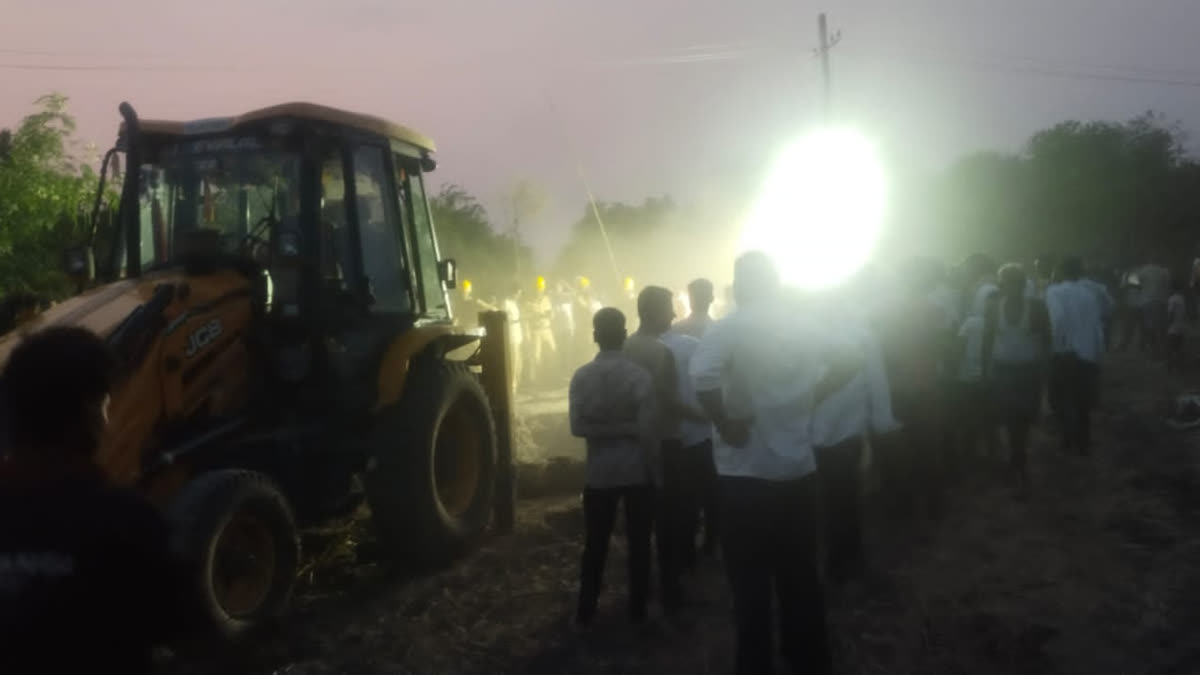 Rescue operations are underway in Vijayapura after a two-year-old child fell into a borewell