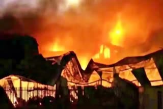 FIRE BROKE OUT IN MAHARASHTRA  6 MEMBERS DIED IN THE FIRE  CHHATRAPATI SAMBHAJINAGAR FIRE  CAUGHT FIRE AND SIX PEOPLE DIED