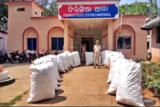 Ganja Seized in Kandhamal