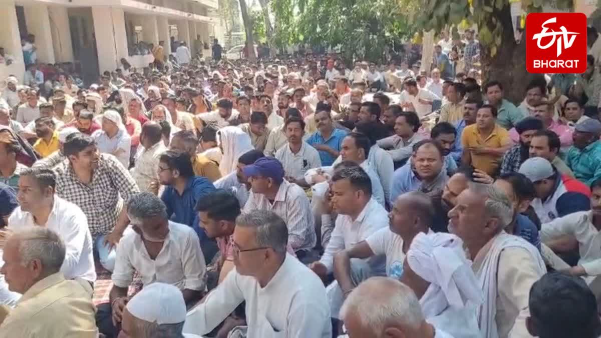 LAKSAR TYRE FACTORY PROTEST