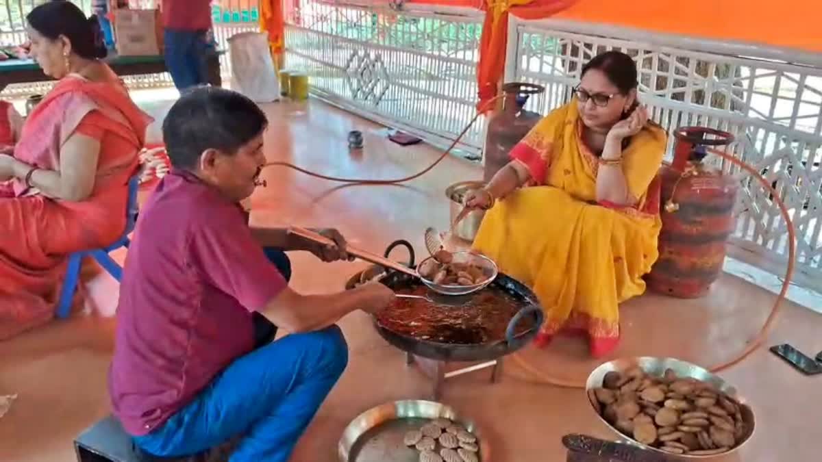 IAS Kanchan Singh made preparations for Chhath festival