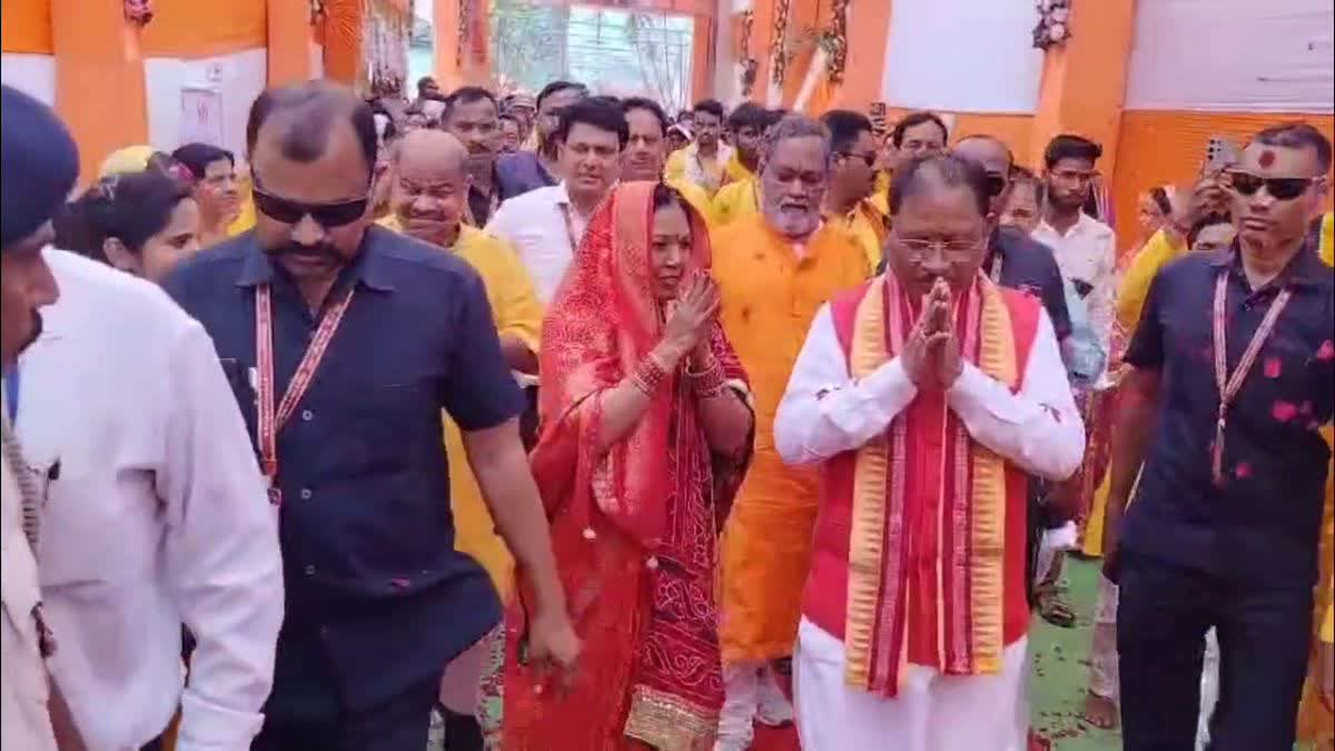 CM VISHNUDEO SAI ODISHA VISIT