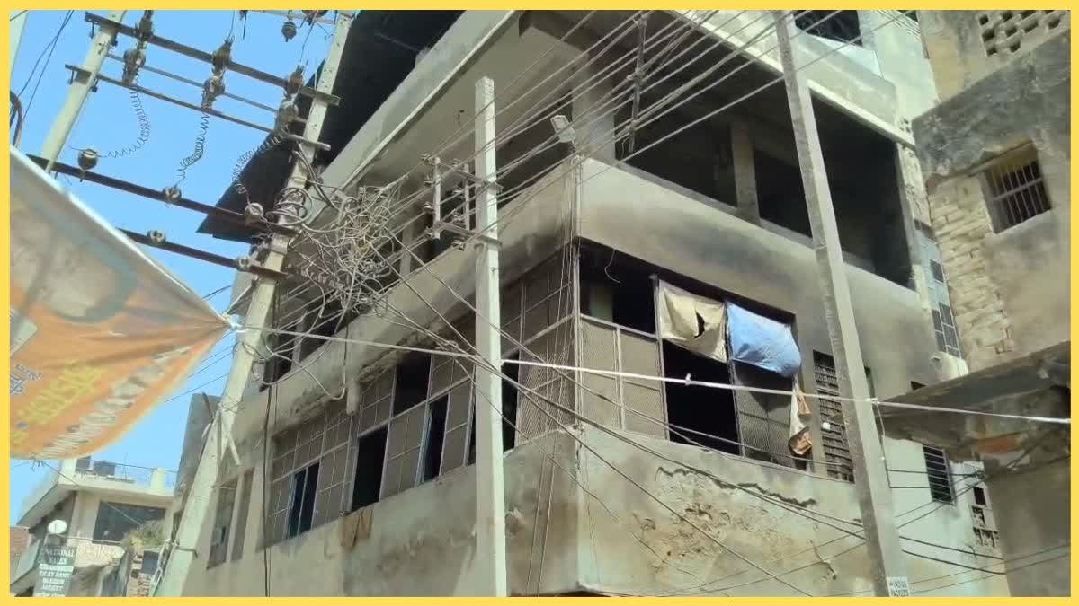 Dilapidated building in Gurugram