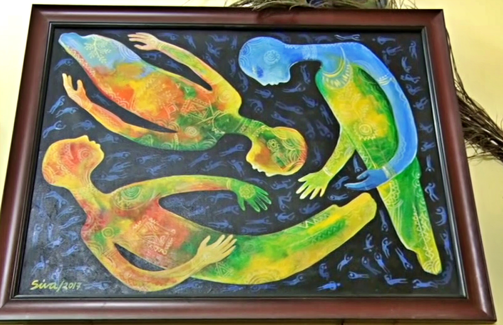 Artist Siva Prasad Marar's art