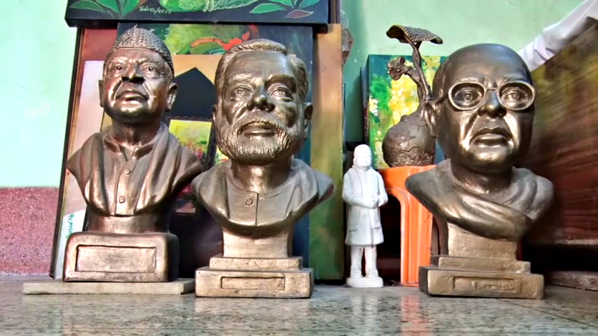 Artist Siva Prasad Marar's art