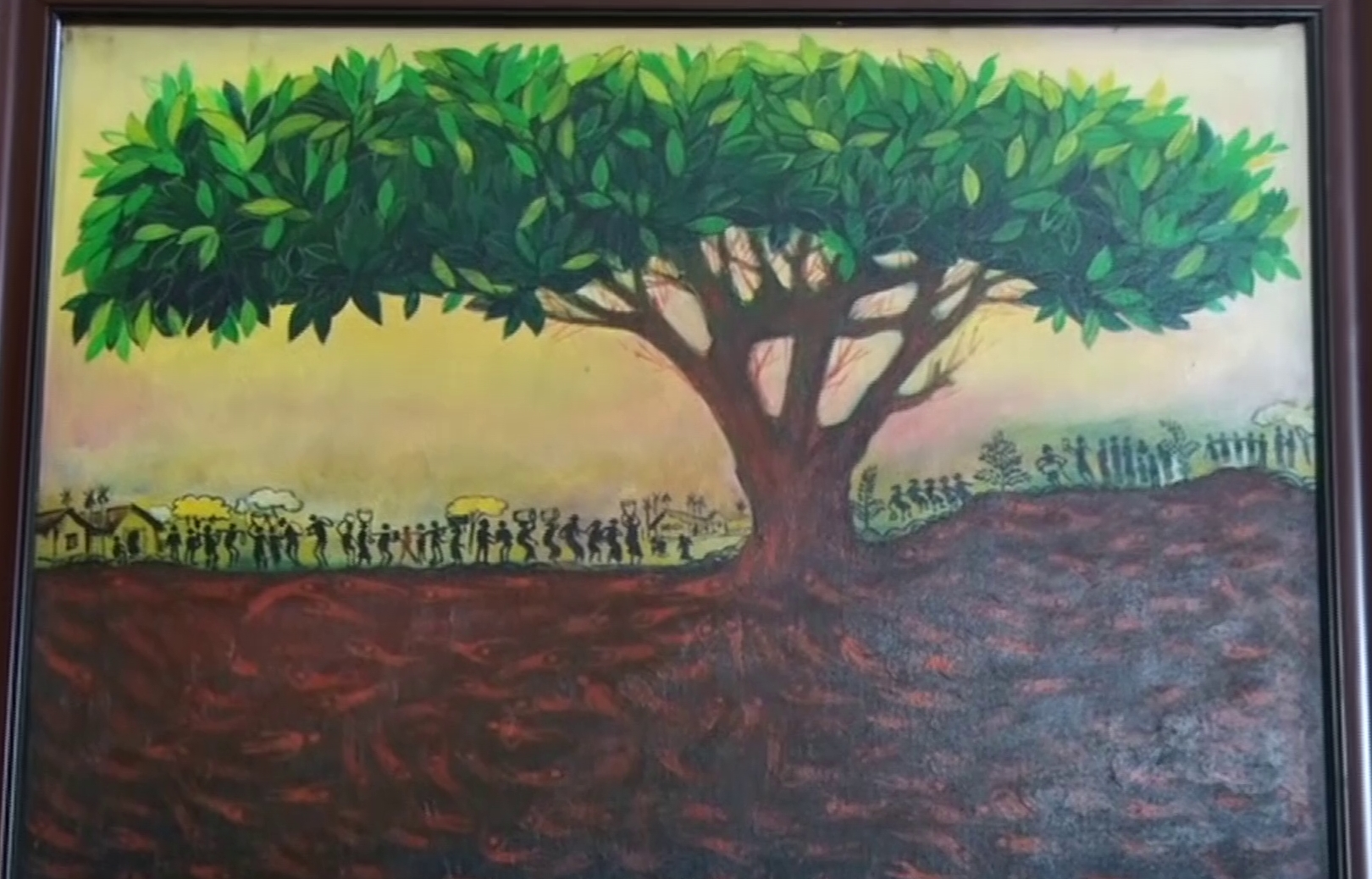 Artist Siva Prasad Marar's art