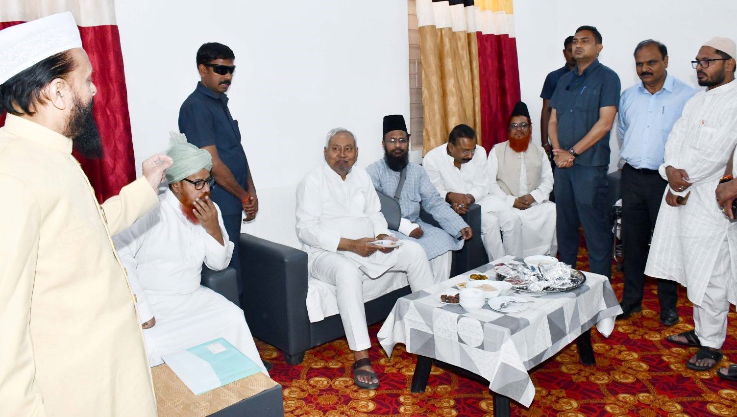 JDU leader Gulam Rasool Balyawi