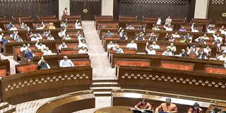 پارلیمنٹ کے ایوان بالا راجیہ سبھا میں وقف بل پر بحث جاری