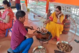 IAS Kanchan Singh made preparations for Chhath festival