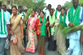 MLA KAREMMA G NAYAK PADAYATRA