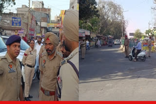 ਪੁਲਿਸ ਵਲੋਂ ਨਾਕਾਬੰਦੀ ਕਰਕੇ ਚੈਕਿੰਗ ਮੁਹਿੰਮ