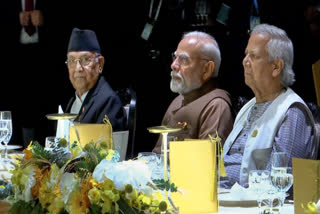 PM Modi, on his visit to Thailand for BIMSTEC, was seated next to Bangladesh Chief Adviser Muhammad Yunus at dinner hosted by Thai PM.