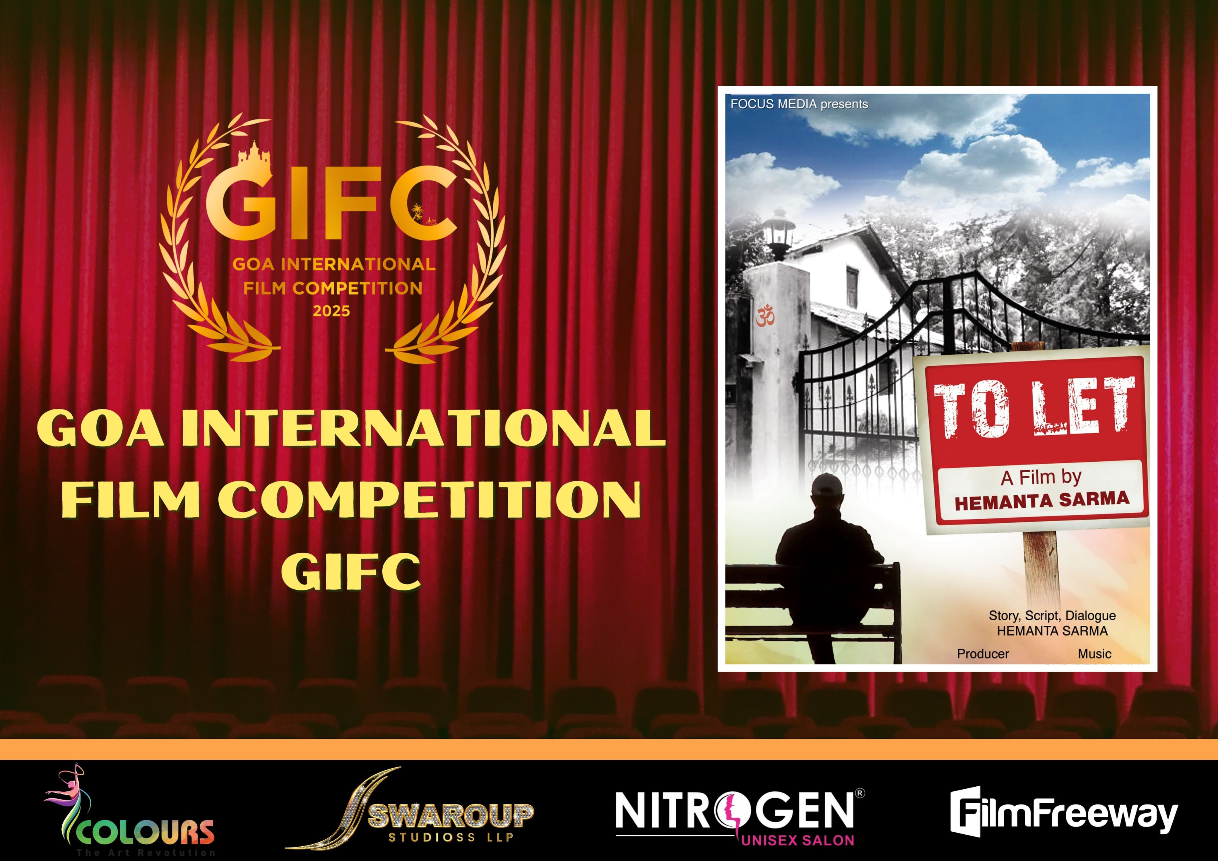 Hemanta Sarma's film 'To-Let' selected for Goa International Film Competition