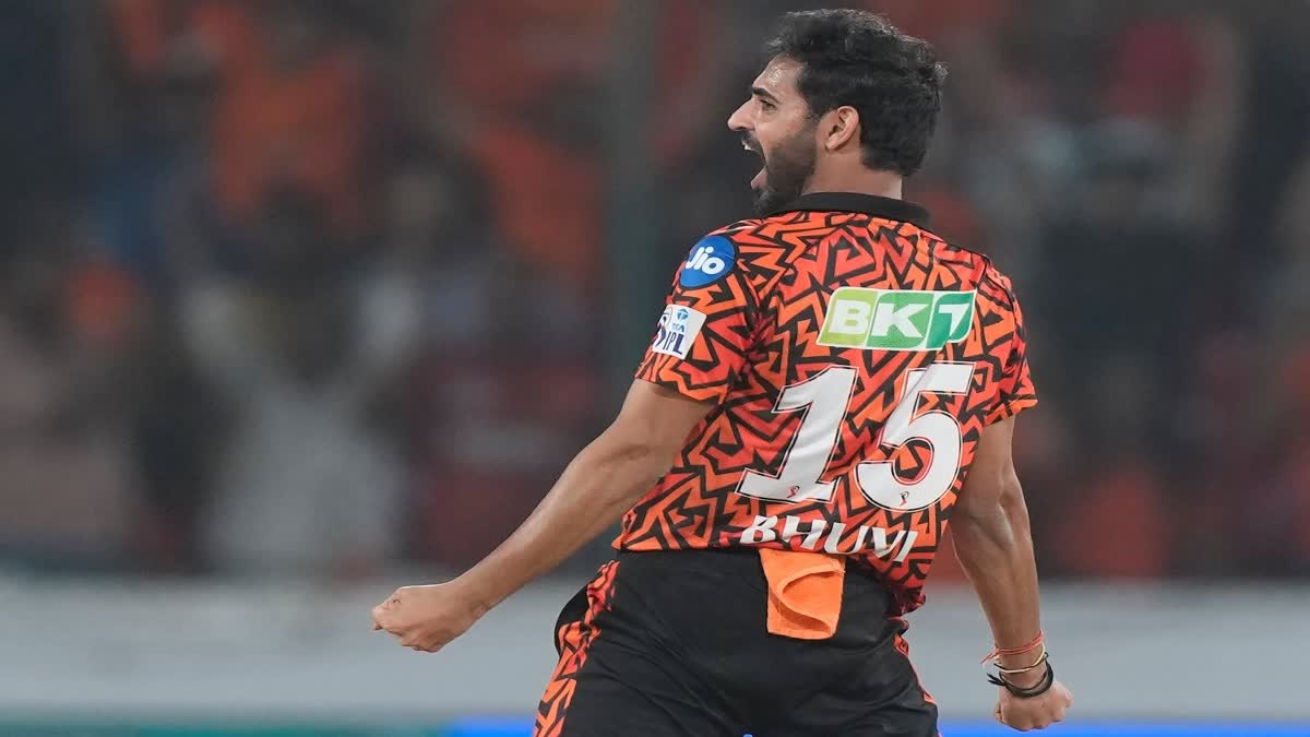 IPL 2024 RR VS SRH Bhuvaneshwar Kumar