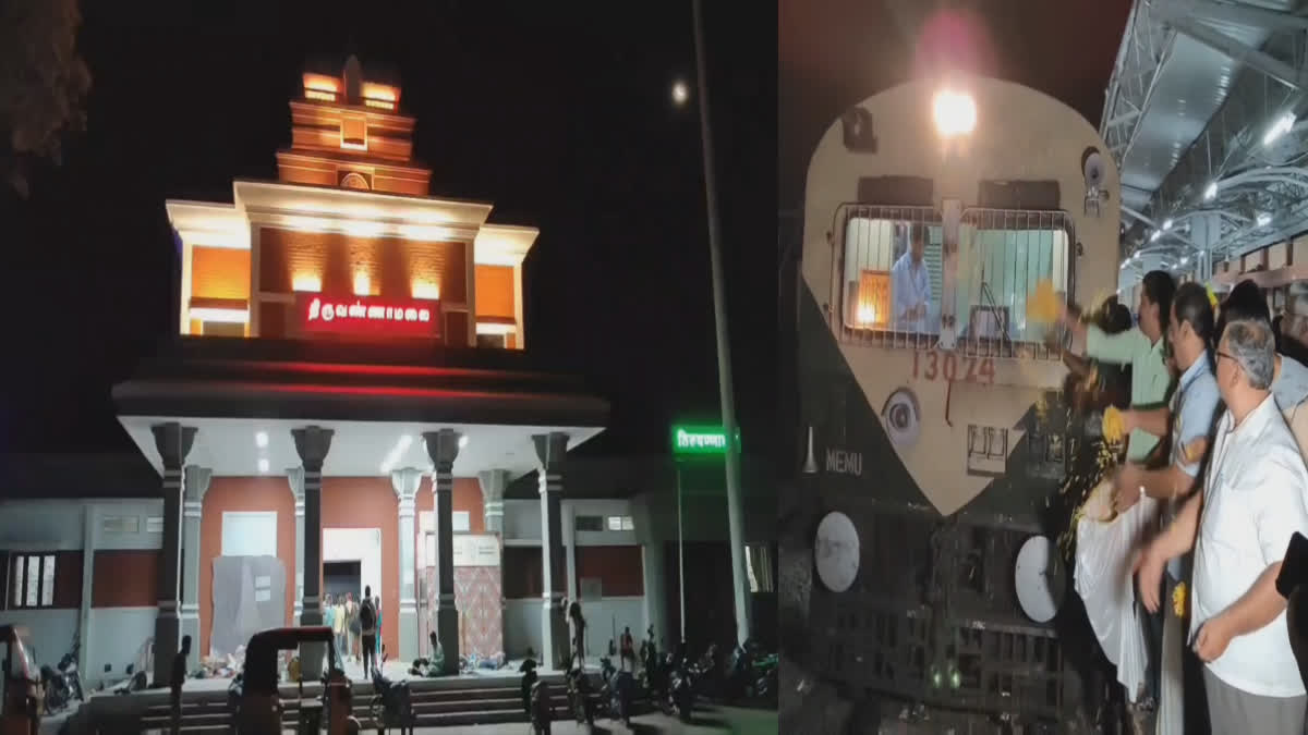 Tiruvannamalai to Chennai Beach passenger train service has been started from today at a fare of Rs 50