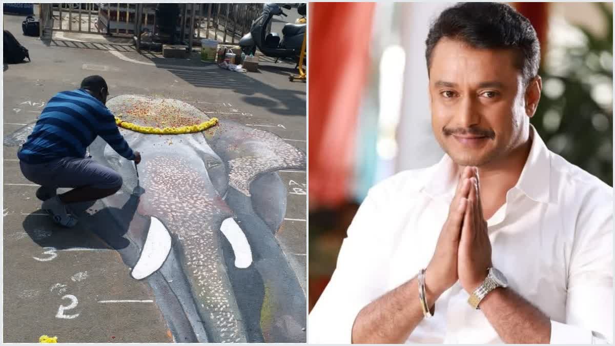 Challenging star Darshan