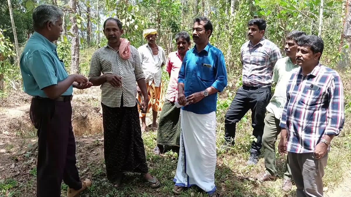 KERALA STATE FOREST OFFICIALS  MITIGATING HUMAN WILDLIFE CONFLICT  FOREST PROTECTIVE STAFF  ഫോറസ്റ്റ് ചിന്നക്കനാലിൽ