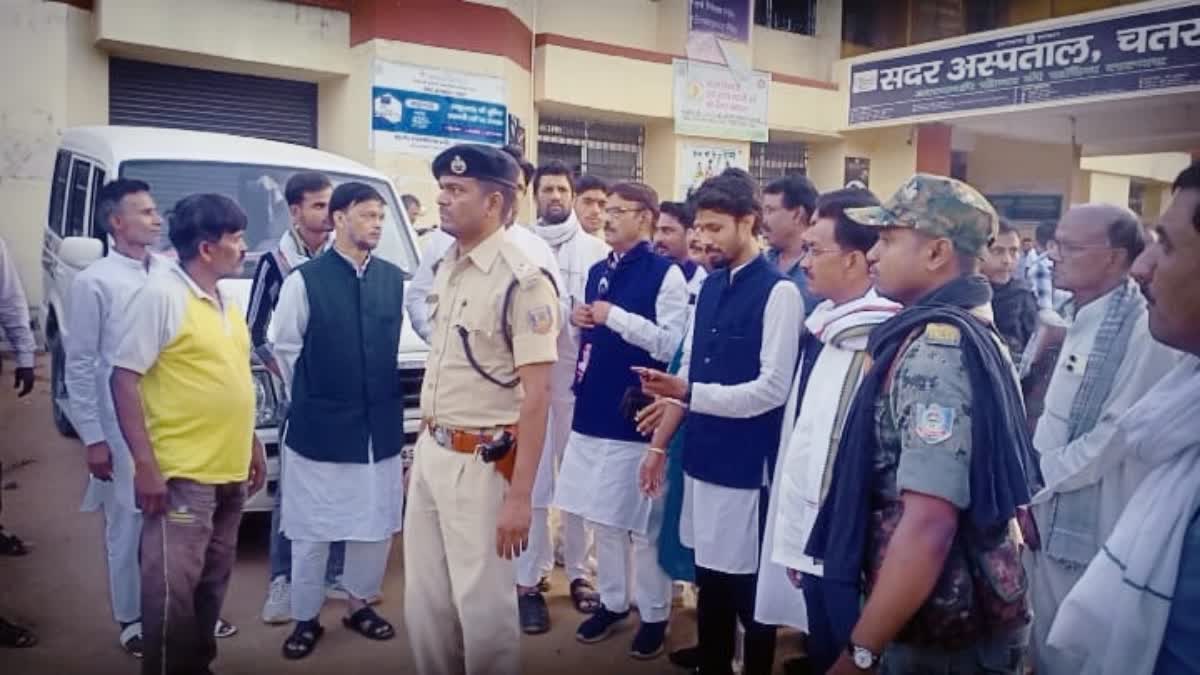 Police arrested candidate Nagmani came to file nomination in Chatra
