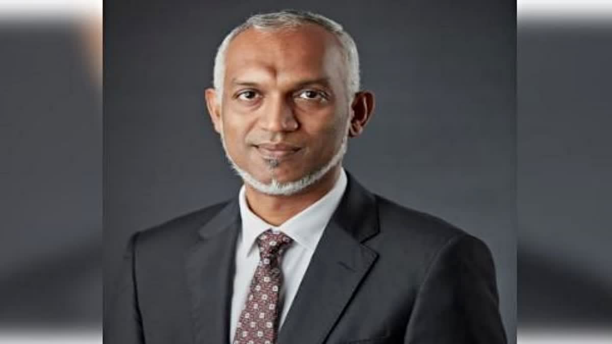 Maldivian President Mohamed Muizzu