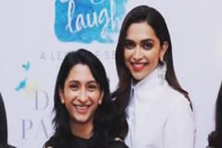 Deepika Padukone with her sister Anisha Padukone
