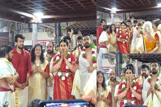 MALAVIKA JAYARAM MARRIAGE  ACTOR JAYARAM DAUGHTER MARRIAGE  മാളവിക ജയറാം വിവാഹിതയായി  മാളവിക ജയറാം വിവാഹ വീഡിയോ