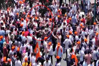 Gangster fight at Naresh Maske Rally