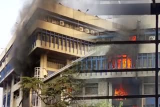 FIRE AT BIJULI BHAWAN