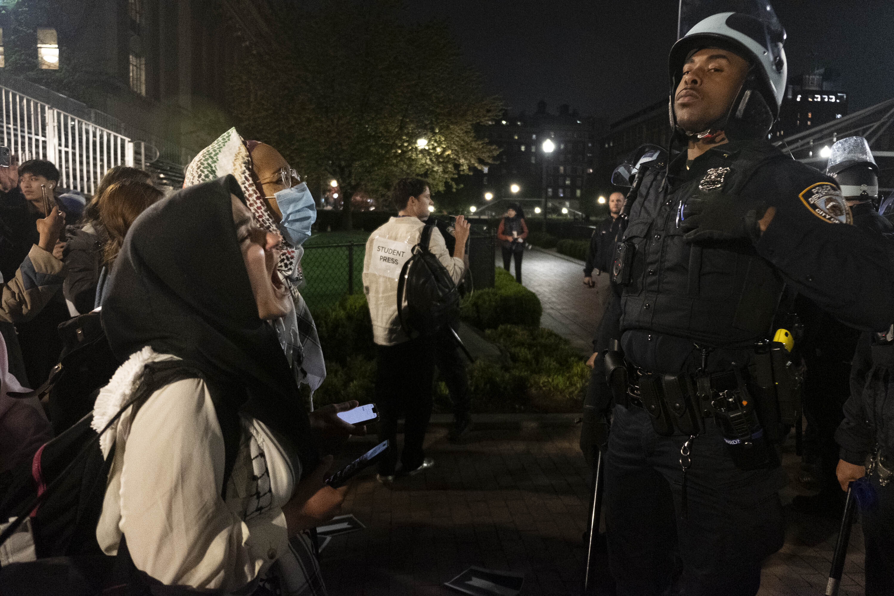 US CAMPUS PROTESTS