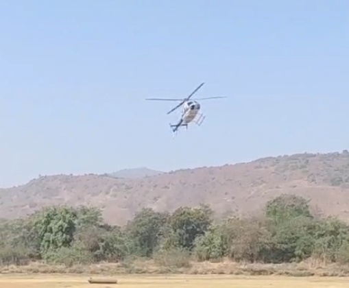 Helicopter going to pick up Shiv Sena leader crashes in Raigarh,