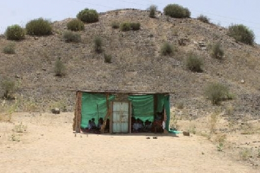 Govt School Without a Building