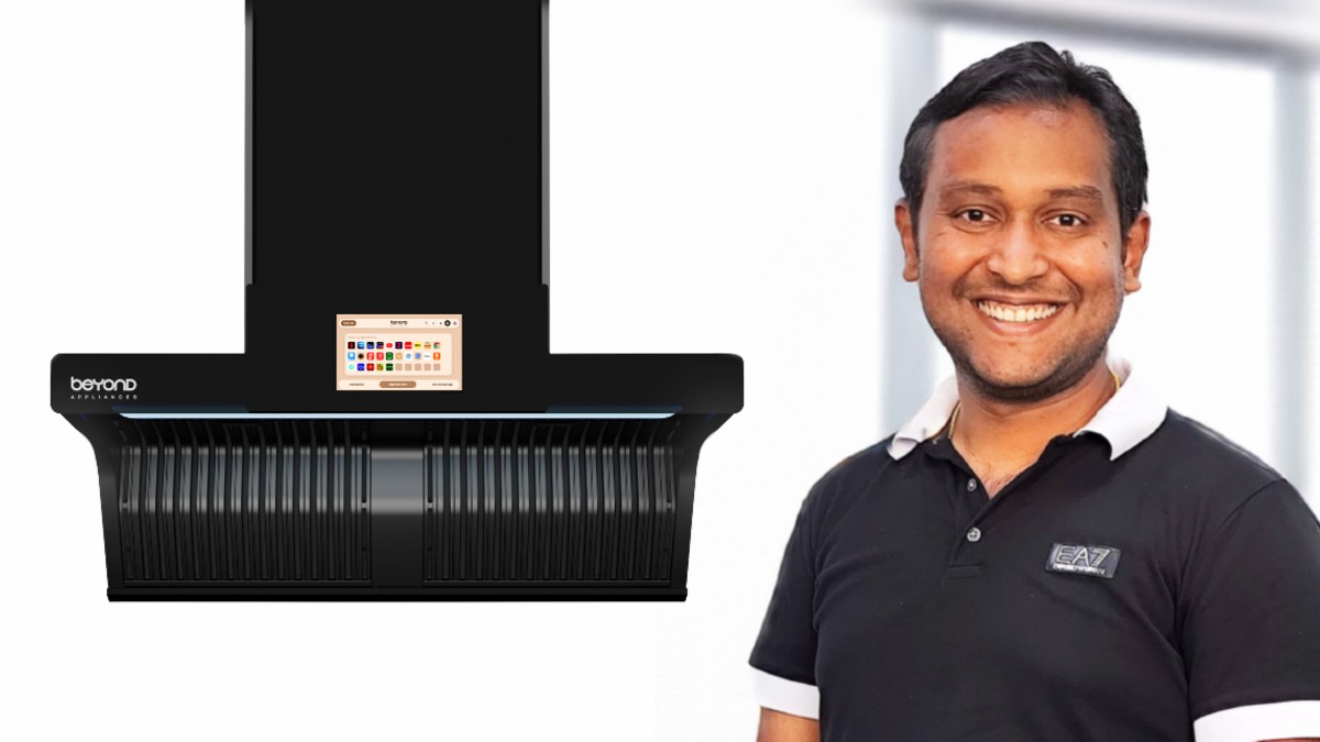 In picture: Beyond Appliances co-founder and CEO Eshwar K Vikas