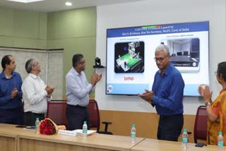 MeitY Secretary S Krishnan(3rd from left) Launches Silicon Photonics Products Indigenously Developed At IIT Madras