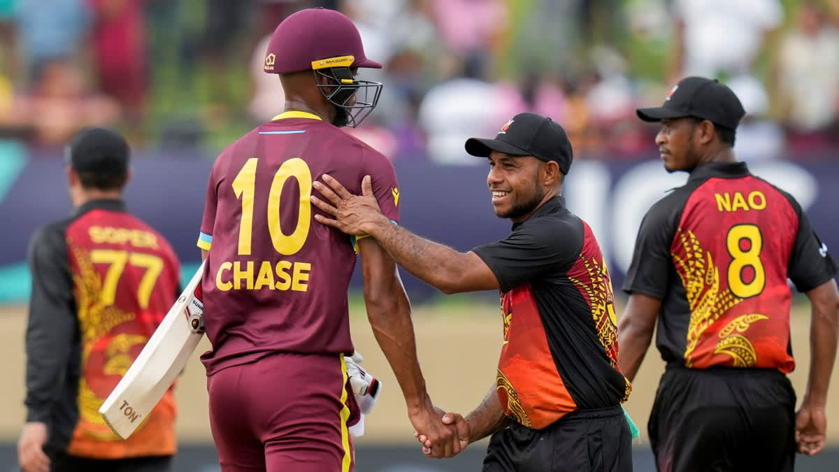 West Indies Pushed to Limit by Plucky PNG in Their T20 World Cup Opener
