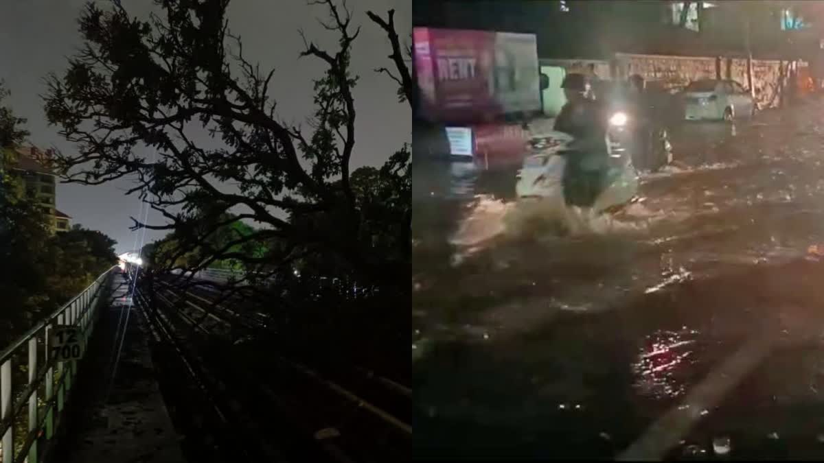 ബെംഗളൂരുവിൽ കനത്ത മഴ  HEAVY RAINFALL IN BENGALURU  കർണാടകയിൽ യെല്ലോ അലർട്ട്  YELLOW ALERT IN KARNATAKA DUE RAIN