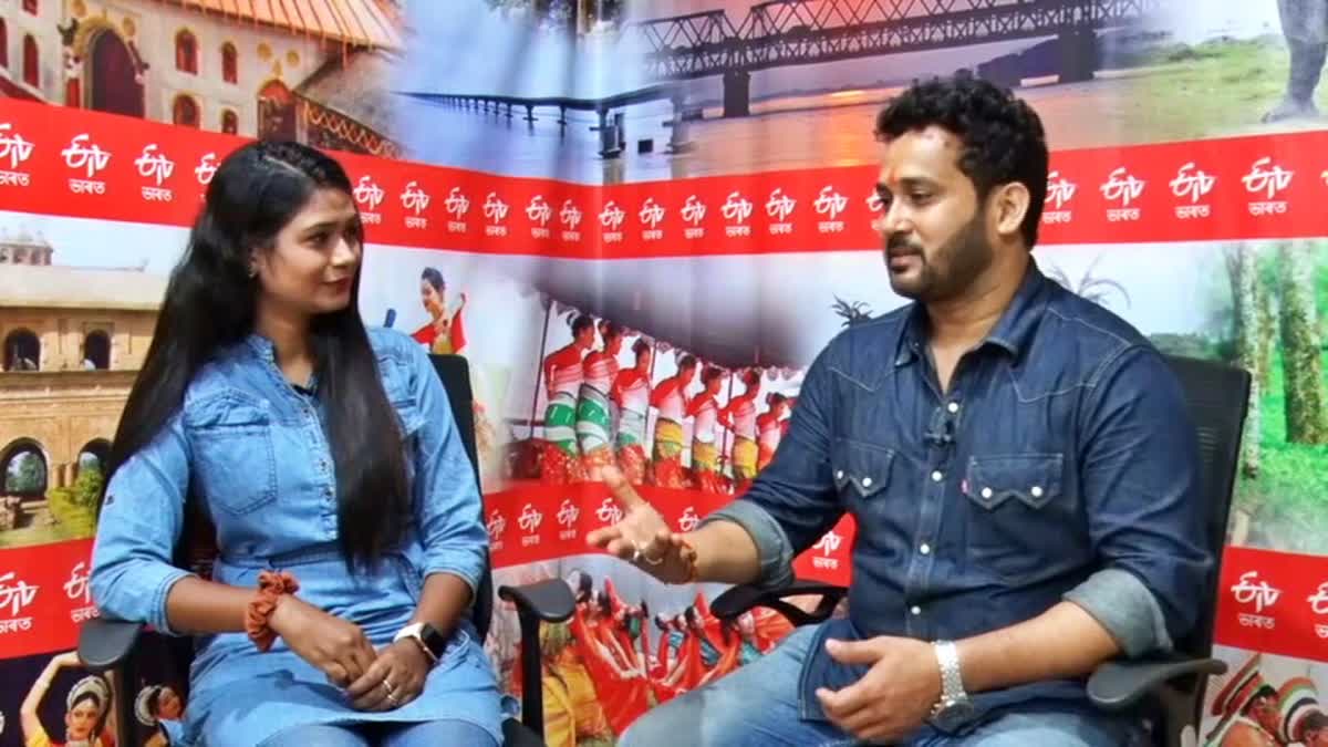 etv bharat special interview with actor Arup Baishya