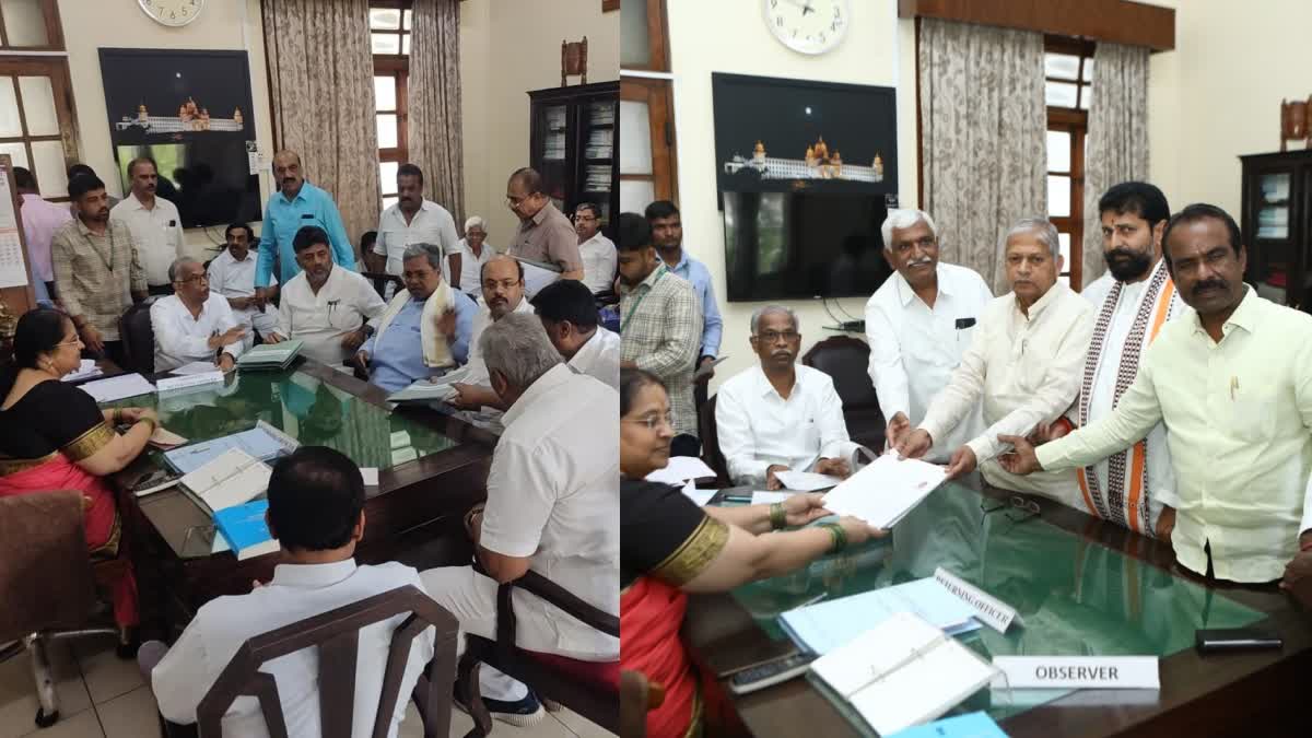 SUBMISSION OF NOMINATION  COUNCIL ELECTION  BENGALURU