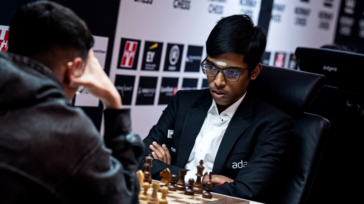 The brother-sister Indian duo of R Praggnanandhaaa and R Vaishali faced losses in their respective games while Magnus Carlsen managed to beat reigning world champion Ding Liren to take the 12 points lead in the Norway Chess tournament at Stavanger in Norway.