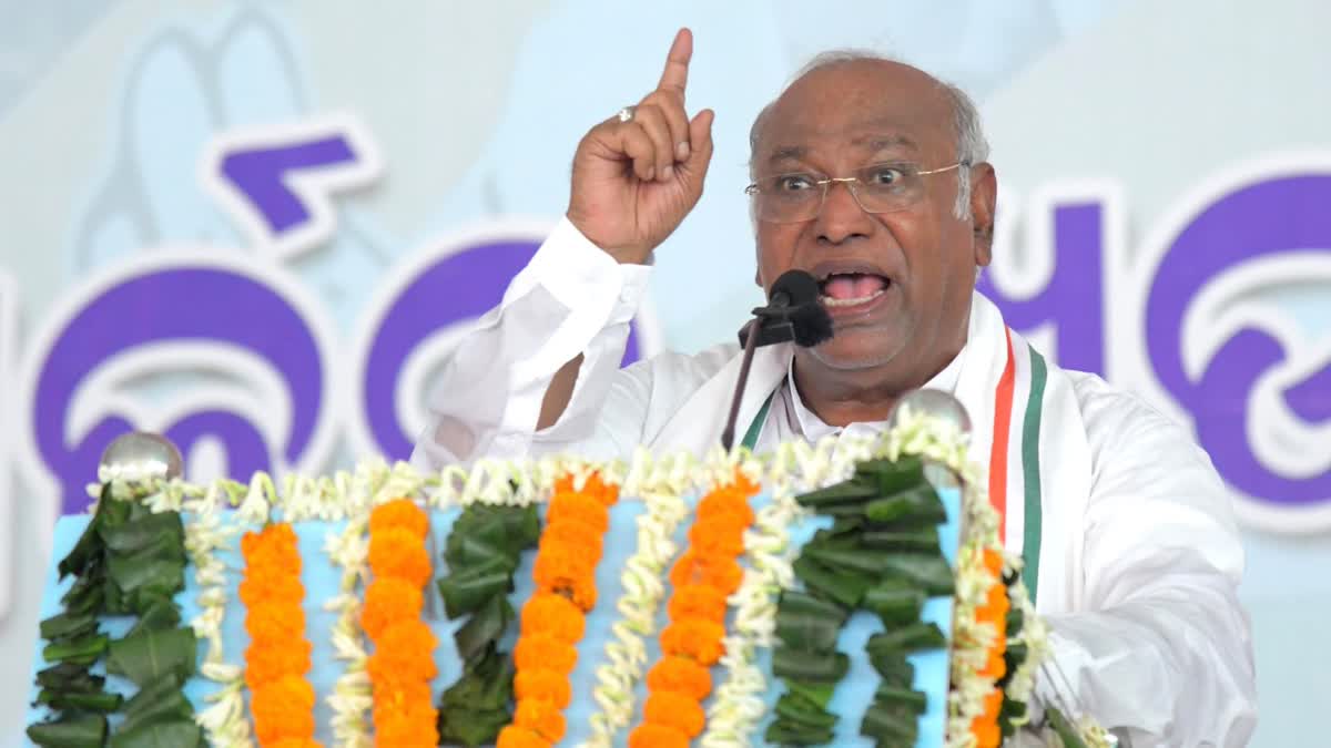 Congress chief Mallikarjun Kharge