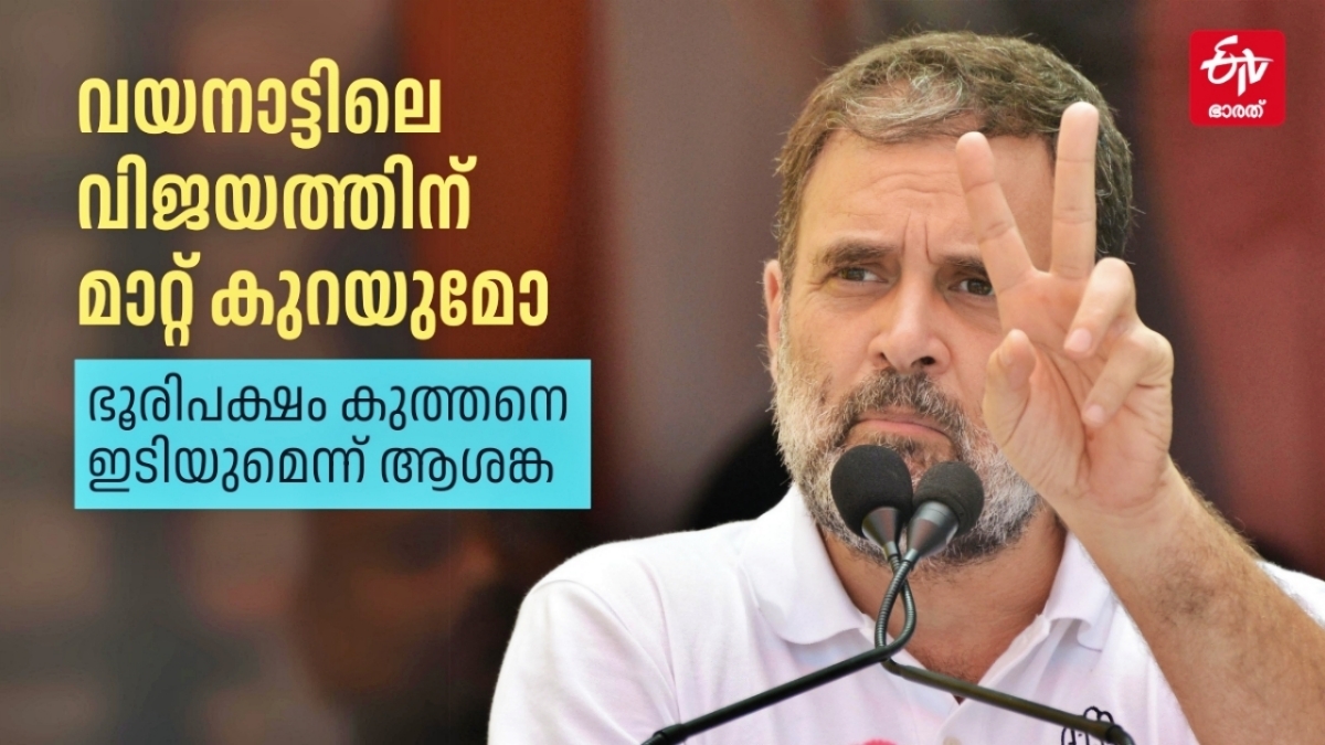 RAHUL GANDHI MAJORITY  LOK SABHA ELECTION 2024  WAYANAD LOK SABHA CONSTITUENCY  rahul modi congress bjp