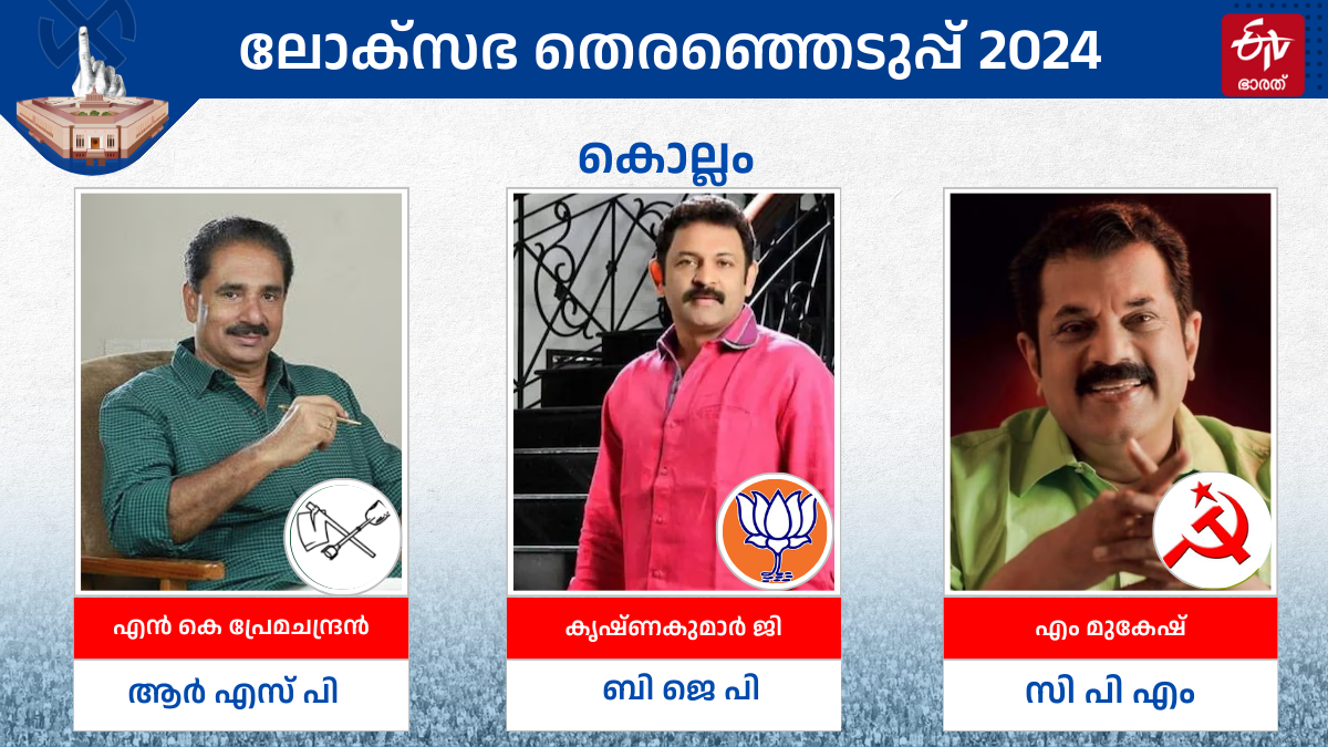 LOK SABHA ELECTION RESULTS 2024  LOK SABHA ELECTION 2024  തെരഞ്ഞെടുപ്പ് 2024  കൊല്ലം ലോക്‌സഭ മണ്ഡലം