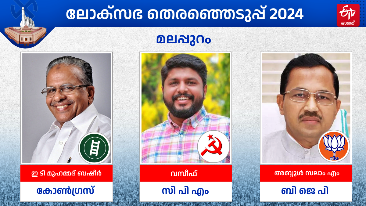 LOK SABHA ELECTION RESULT 2024  തെരഞ്ഞെടുപ്പ് 2024  MALAPPURAM LOK SABHA CONSTITUENCY  മലപ്പുറം ലോക്‌സഭ മണ്ഡലം