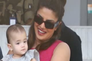 Priyanka Chopra with daughter Malti