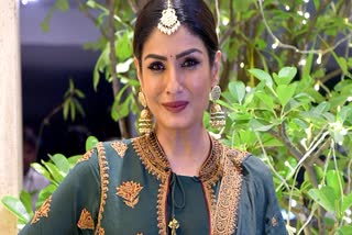 raveena tandon car accident