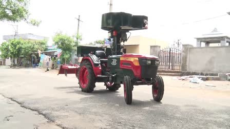 Driverless E Tractor