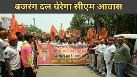 Bajrang Dal protest